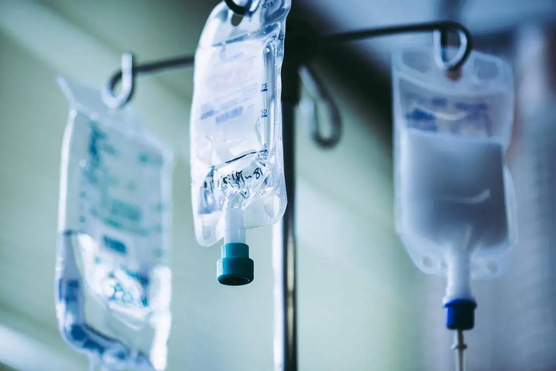 Основные группы компонентов в составе капельницы